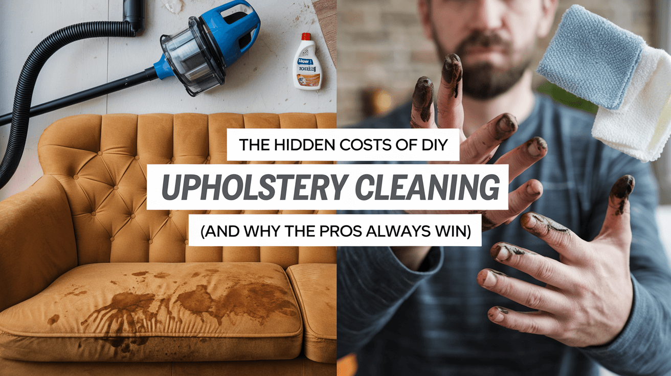 The Hidden Costs of DIY Upholstery Cleaning